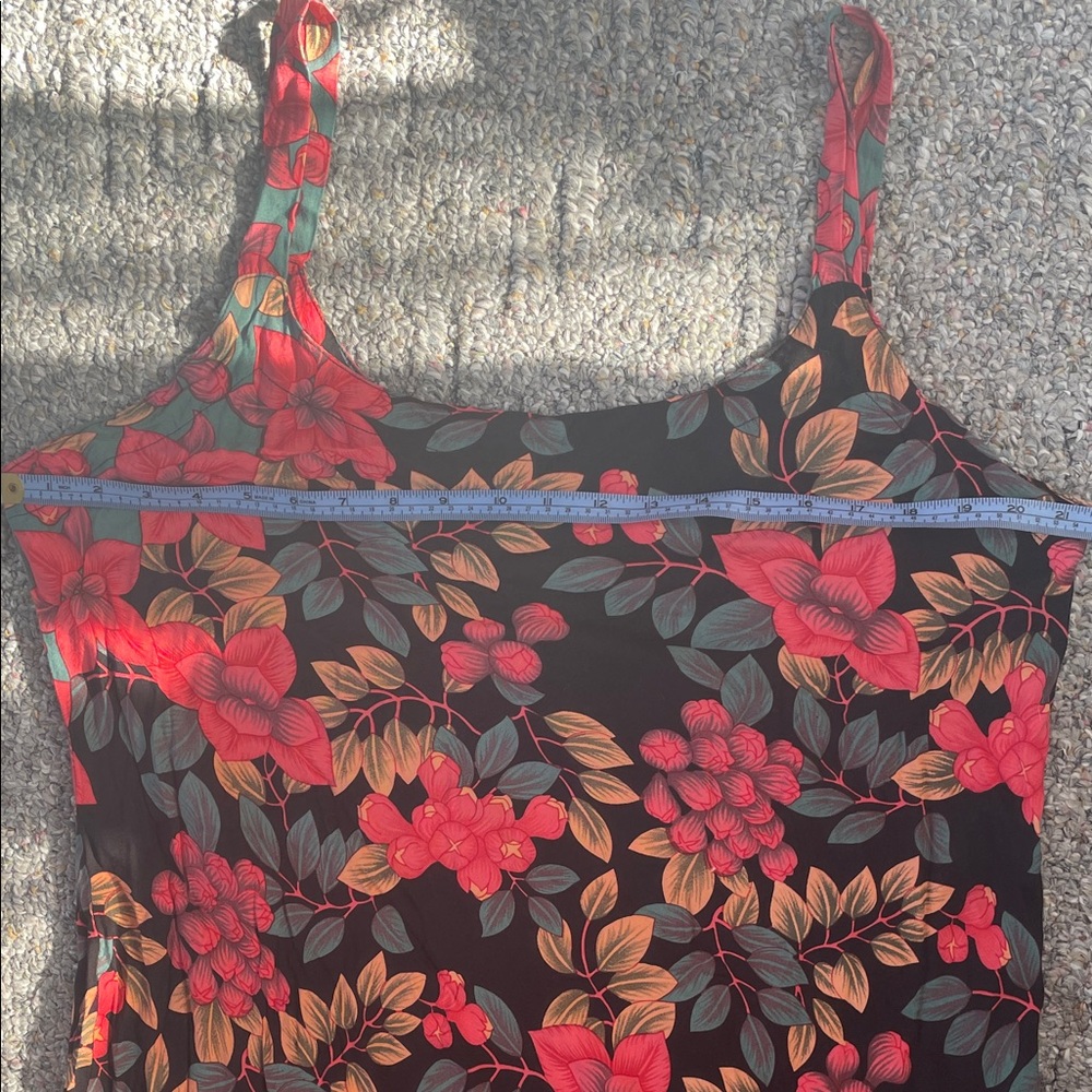 Vintage Rainbow Jo Vibrant Floral Dress - Picture 4 of 7